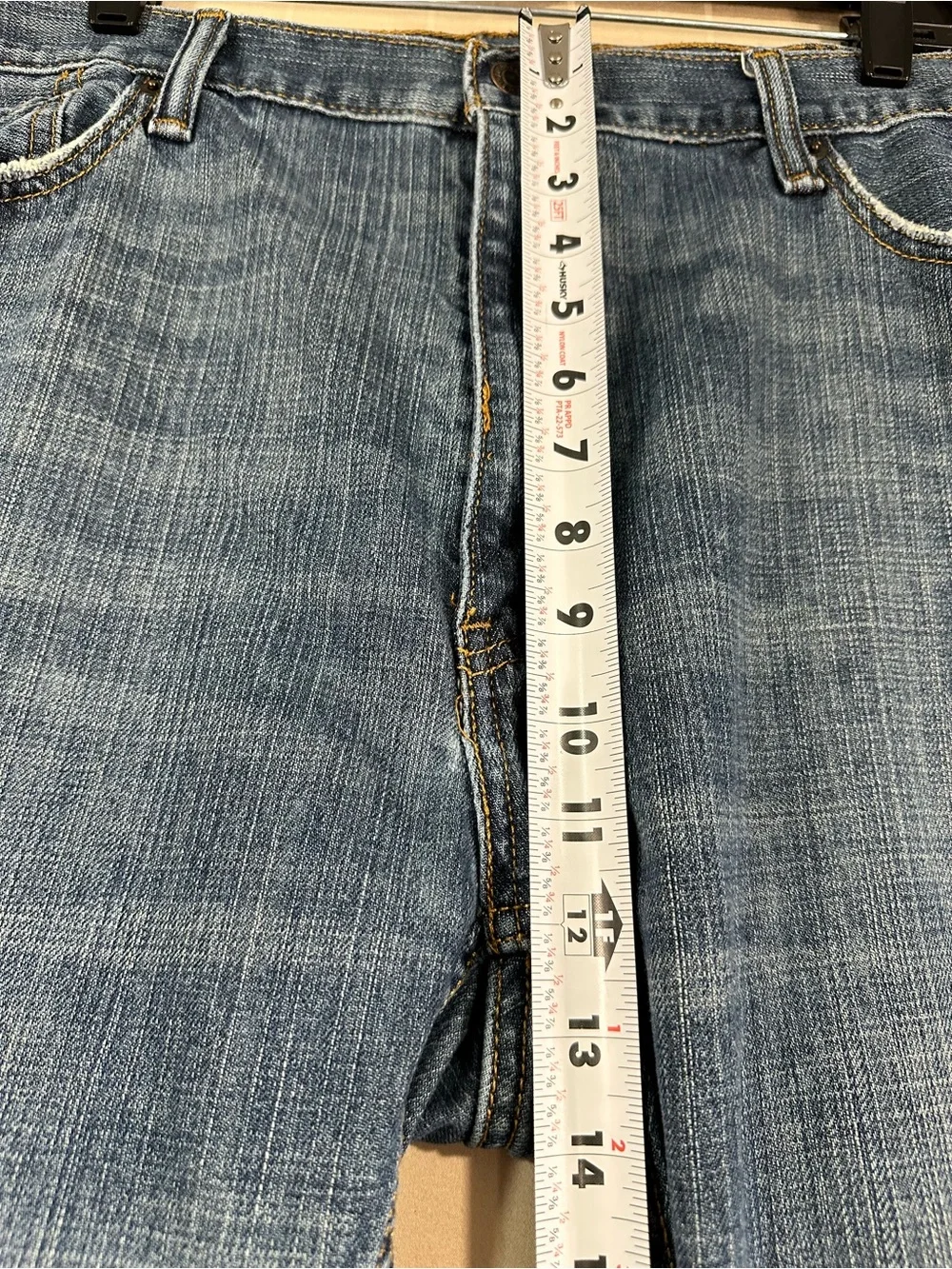 Levi's 559 Relaxed Straight Jeans Blue Denim Men's 40x30 EUC